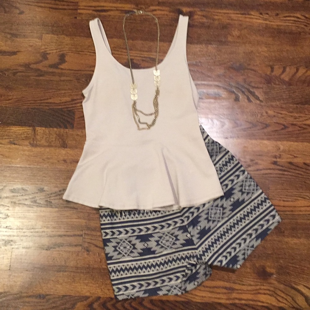 Express peplum top